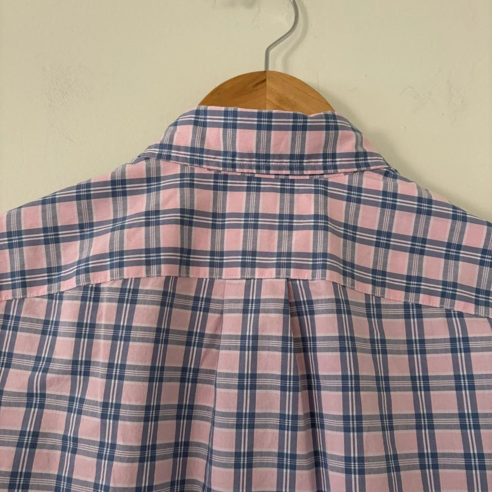 J. Crew NWT Cool-Max Button-Up Shirt – Size Small Soft Stretch Performance Plaid